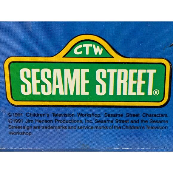 Sesame street 24 piece Jim Henson 1991 puzzle Grover Ernie Bert Oscar *COMPLETE* - Picture 4 of 7
